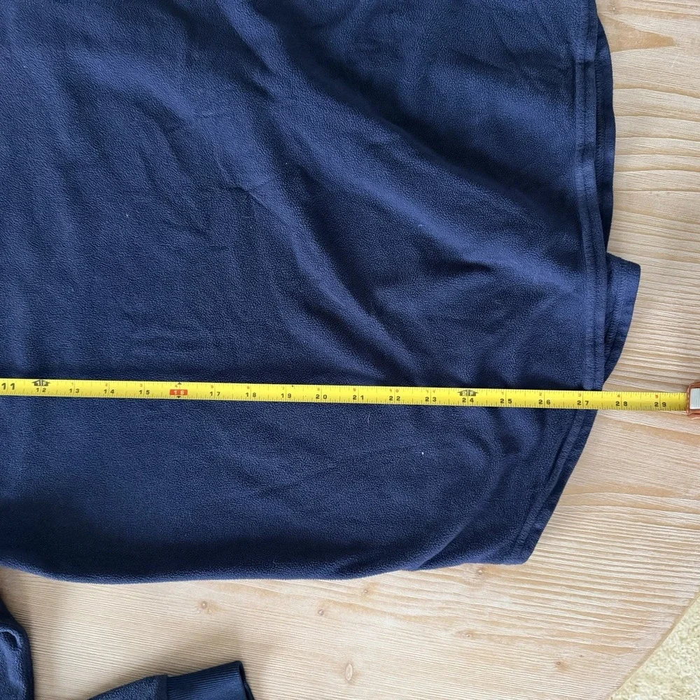 Michigan Wolverines 90's Nike Long Sleeve‎ Crewneck Fleece Shirt Sz Medium Navy
